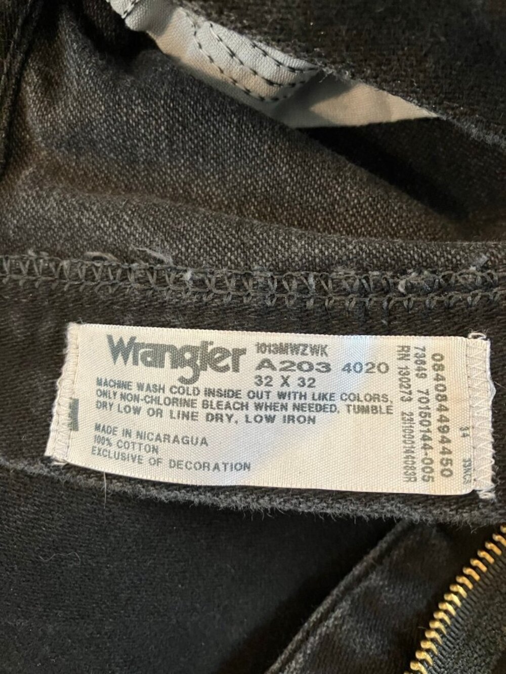 wrangler mens jeans 32x32 - Picture 4 of 4
